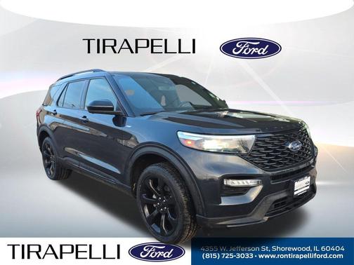 Stone Blue Metallic 2023 Ford Explorer ST-Line