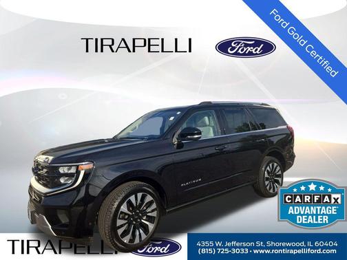 Black Metallic 2025 Ford Expedition Platinum