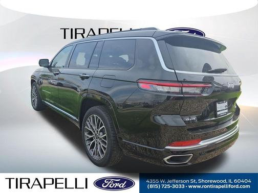 Diamond Black Crystal Pearlcoat 2024 Jeep Grand Cherokee L Summit Reserve