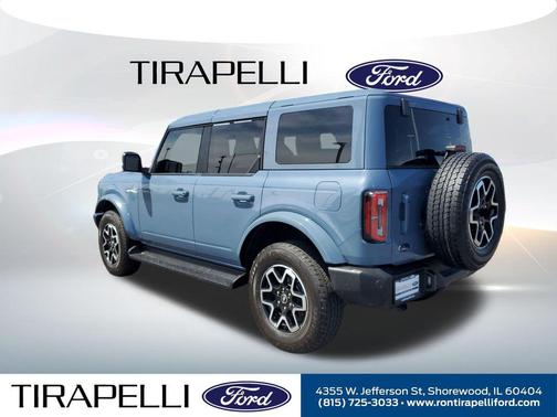 Azure Gray Metallic 2025 Ford Bronco Outer Banks