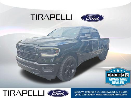 Diamond Black Crystal Pearlcoat 2019 RAM 1500 Big Horn