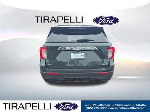 Forged Green Metallic 2022 Ford Explorer XLT