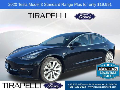 2020 Tesla Model 3 Standard Range Plus