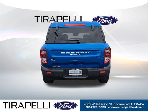Velocity Blue Metallic 2026 Ford Bronco Sport Big Bend