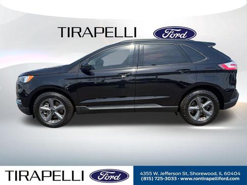 Agate Black Metallic 2023 Ford Edge SEL