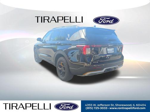 Agate Black Metallic 2026 Ford Explorer Tremor