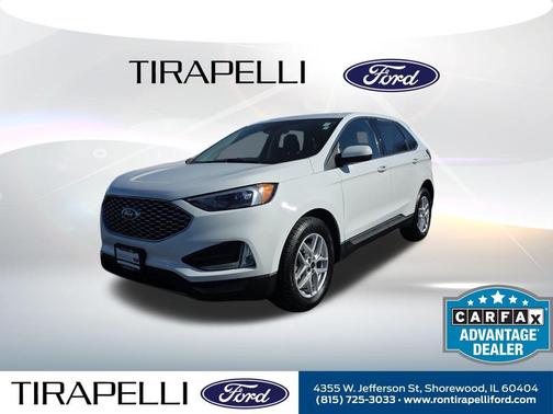 Oxford White 2023 Ford Edge SEL