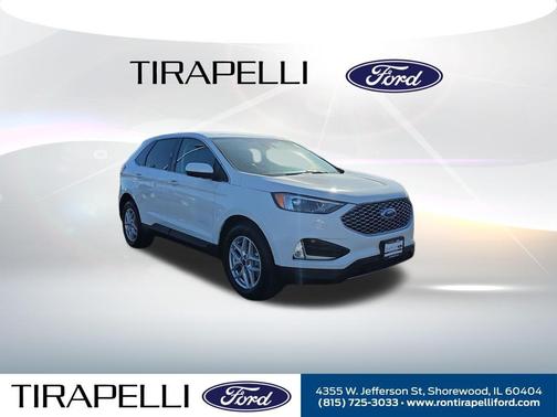 Oxford White 2023 Ford Edge SEL