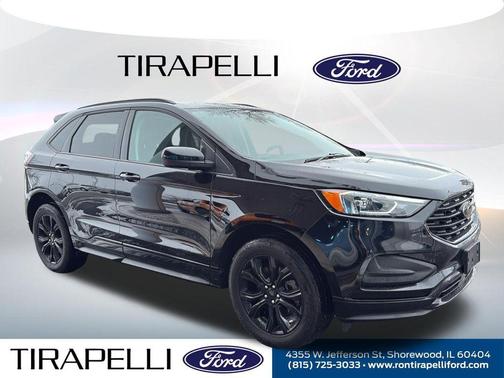 Agate Black Metallic 2024 Ford Edge SE