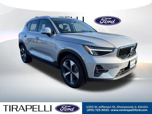 Silver 2025 Volvo XC40 B5 Plus Bright Theme