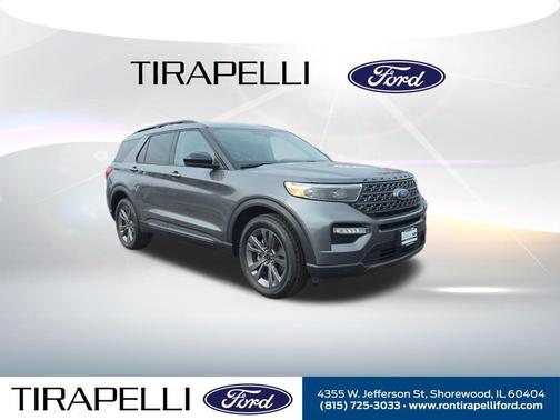Carbonized Gray Metallic 2023 Ford Explorer XLT