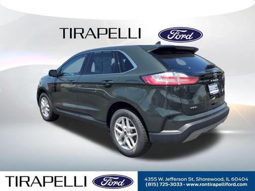 Green Metallic 2023 Ford Edge SEL
