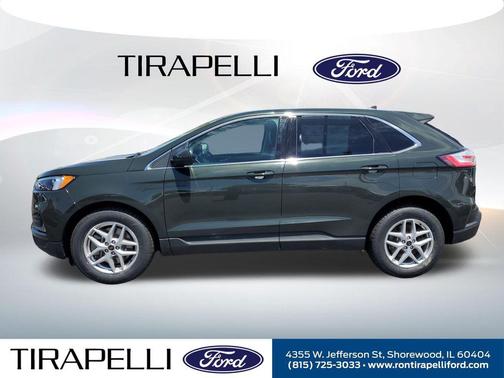 Green Metallic 2023 Ford Edge SEL