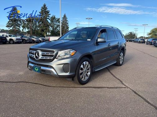 Steel Gray Metallic 2017 Mercedes-Benz GLS 450 Base 4MATIC