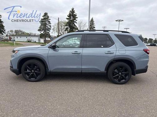 Modern Steel Metallic 2025 Honda Pilot Black Edition