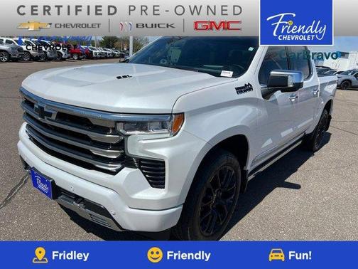 Iridescent Pearl Tricoat 2023 Chevrolet Silverado 1500 High Country