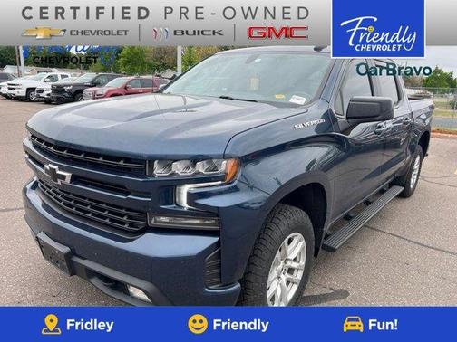 Northsky Blue Metallic 2021 Chevrolet Silverado 1500 RST