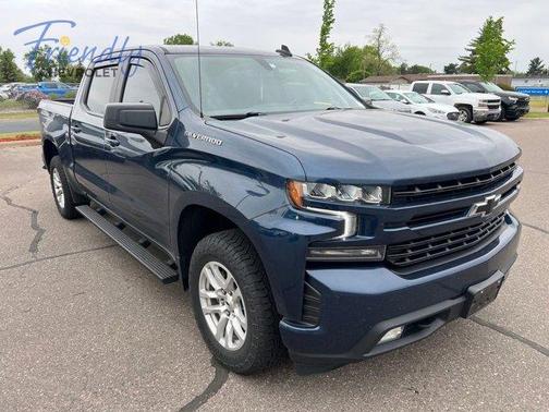 Northsky Blue Metallic 2021 Chevrolet Silverado 1500 RST