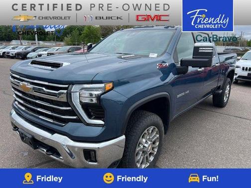 Lakeshore Blue Metallic 2024 Chevrolet Silverado 3500 LTZ