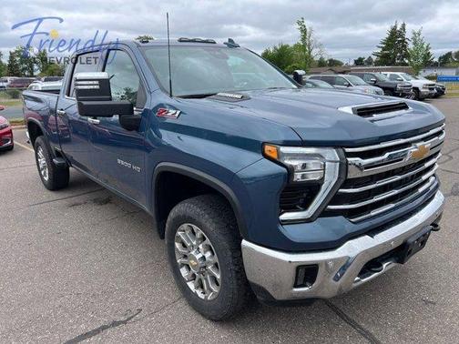 Lakeshore Blue Metallic 2024 Chevrolet Silverado 3500 LTZ