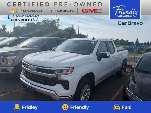 Summit White 2025 Chevrolet Silverado 1500 LT