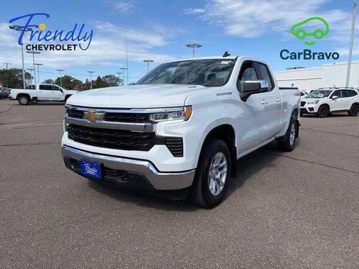 Summit White 2025 Chevrolet Silverado 1500 LT