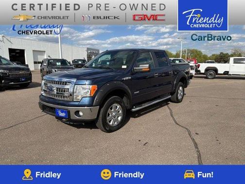 Blue 2014 Ford F-150 XLT