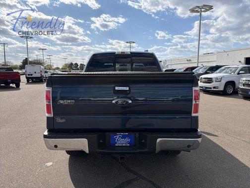 Blue 2014 Ford F-150 XLT