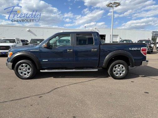 Blue 2014 Ford F-150 XLT
