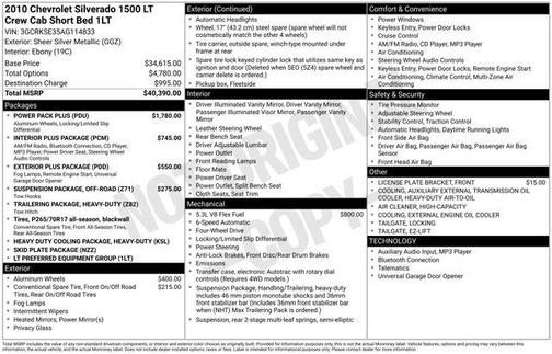 2010 Chevrolet Silverado 1500 LT