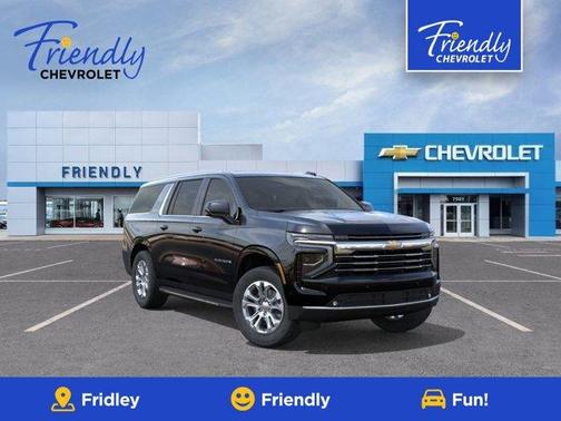 Black 2026 Chevrolet Suburban LT