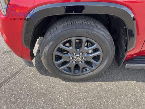 Red Metallic 2023 Toyota Sequoia Platinum