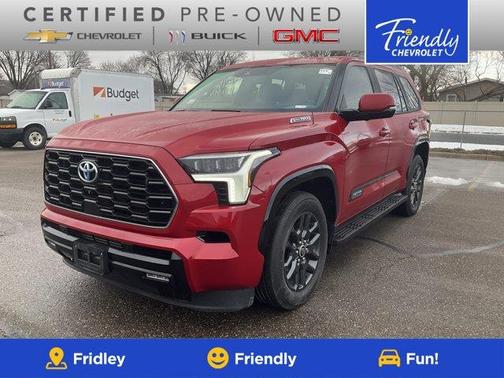Red Metallic 2023 Toyota Sequoia SR5