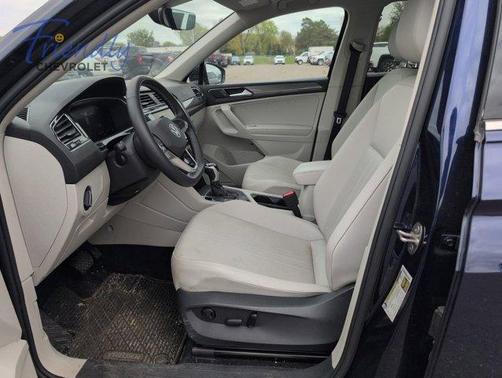 Atlantic Blue 2022 Volkswagen Tiguan 2.0T SE