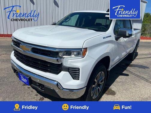 Summit White 2026 Chevrolet Silverado 1500 LT