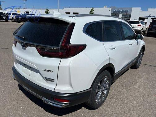 Platinum White Pearl 2020 Honda CR-V Hybrid Touring