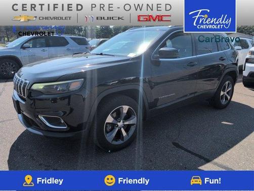 Diamond Black 2019 Jeep Cherokee Limited