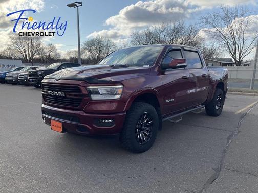 Delmonico Red Pearlcoat 2021 RAM 1500 Laramie