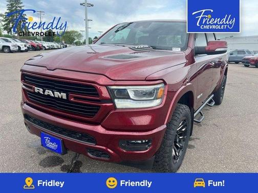 Delmonico Red Pearlcoat 2021 RAM 1500 Laramie