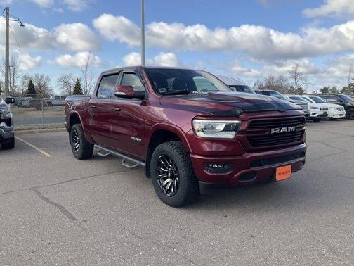 Delmonico Red Pearlcoat 2021 RAM 1500 Laramie