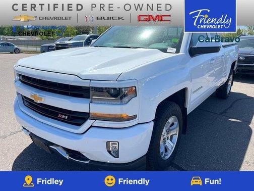 Summit White 2018 Chevrolet Silverado 1500 LT