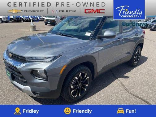 Satin Steel Metallic 2022 Chevrolet Trailblazer LT