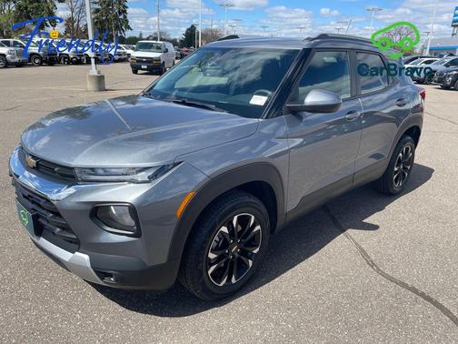Satin Steel Metallic 2022 Chevrolet Trailblazer LT