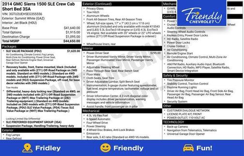 2014 GMC Sierra 1500 SLE