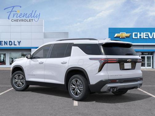 Summit White 2026 Chevrolet Traverse LT