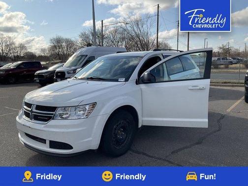 Vice White 2018 Dodge Journey SE