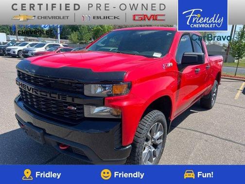 Red 2019 Chevrolet Silverado 1500 Custom Trail Boss