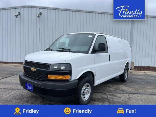 Summit White 2026 Chevrolet Express 3500 Work Van