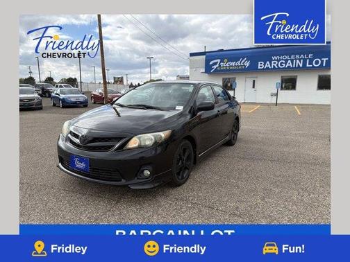 Black Sand Pearl 2011 Toyota Corolla S