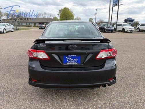 Black Sand Pearl 2011 Toyota Corolla S